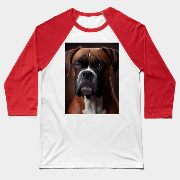 Boxer Baseball T-Shirt by ABART BY ALEXST 